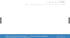 Desktop Screenshot of mep-painting.com